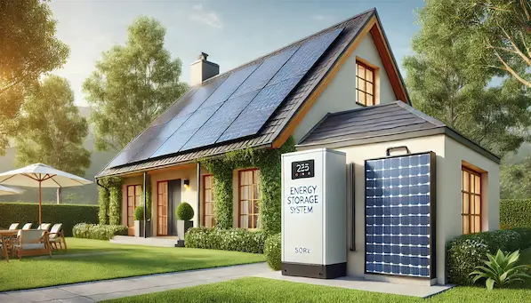 Magazyn energii obok instalacji fotowoltaicznej