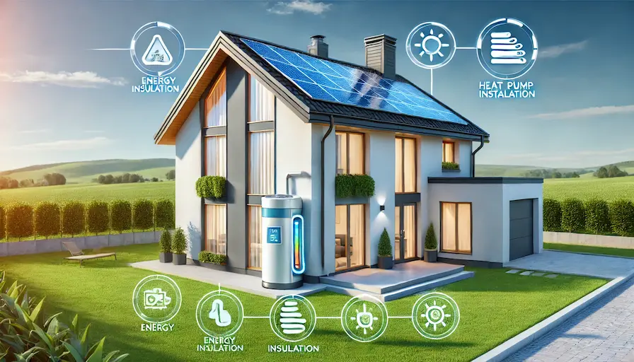 Warunki dofinansowania montażu pomp ciepła – podwyższony standard energetyczny budynku